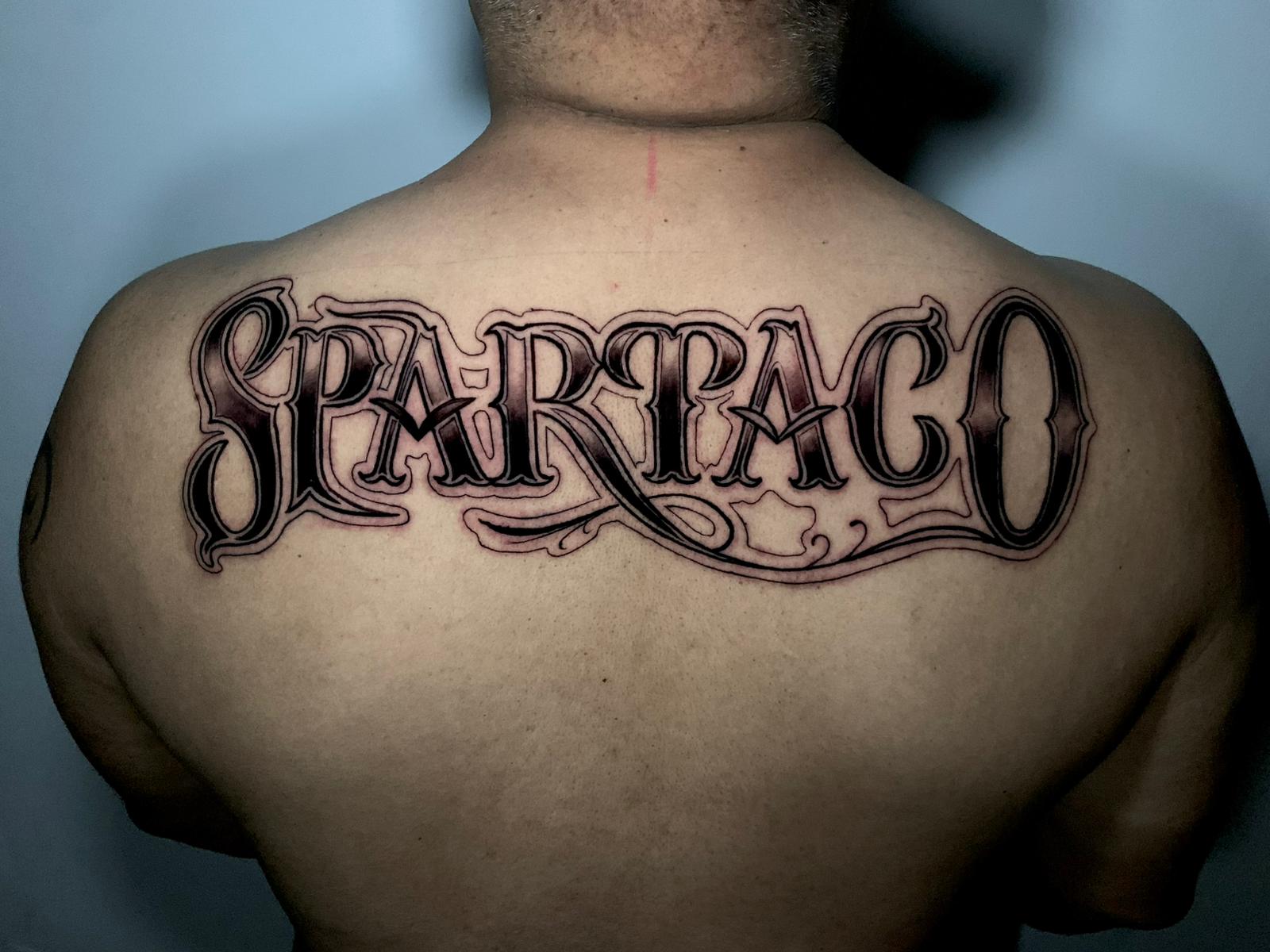 Lettering — lavoro 3, Carlitos Junior Ink Roma